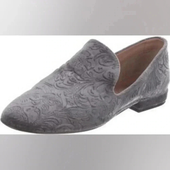 Gray Loaffers Women's Made in Italy Size 8 - Picture 3 of 7